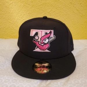 New Era 59Fifty Toronto Bluejays Fitted Hat Size 7 1/2 & 7 5/8